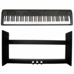Pianoforte digitale con mobile e panchetta